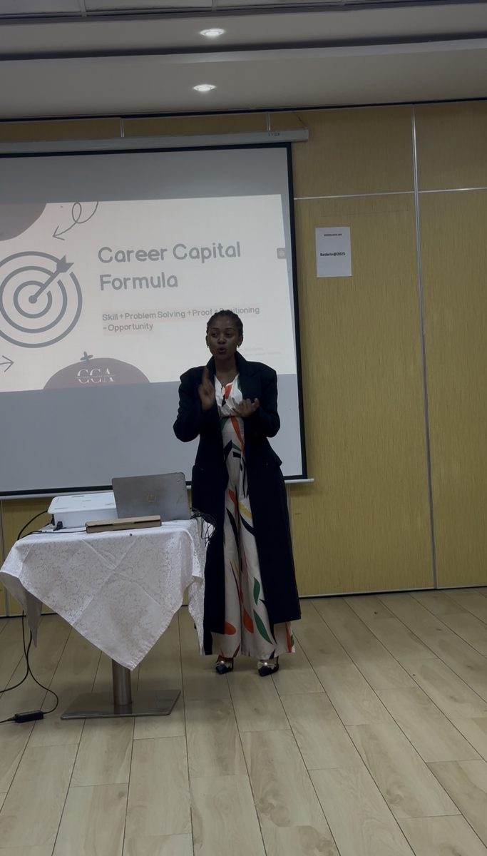 Janet Gathuru speaking, photo 6